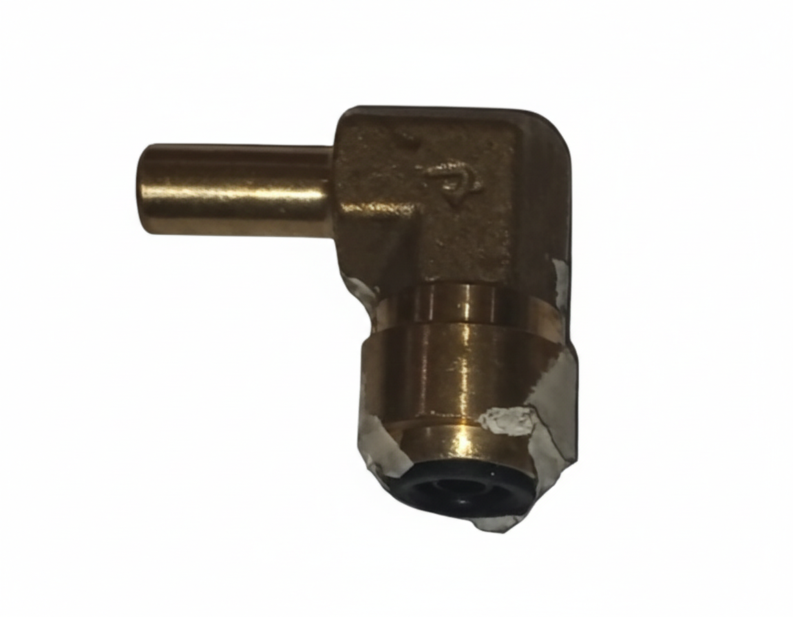 تصویر زانوی یکسر مهره نمره 8 برنجی